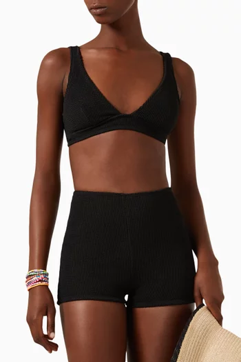Always Fits Boy Swim Shorts in Crinkle Fabric