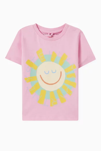 Medallion Sunshine T-Shirt in Cotton
