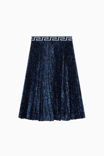 Barocco Pleated Skirt