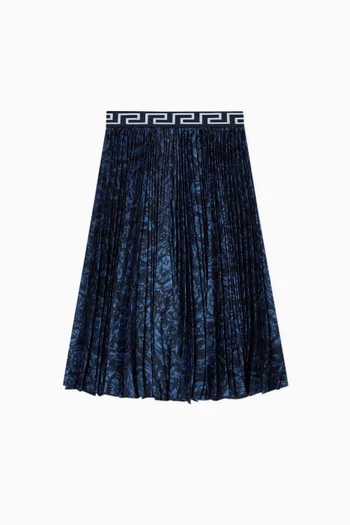 Barocco Pleated Skirt