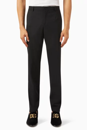 Tailored Pants in Stretch Wool-twill