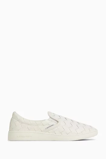 Sawyer Sneakers in Intrecciato Leather