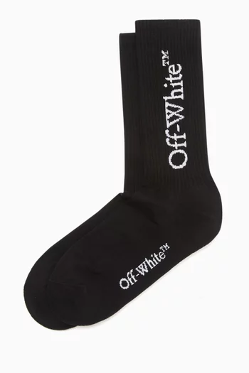 Arrow Bookish Socks in Cotton-Knit
