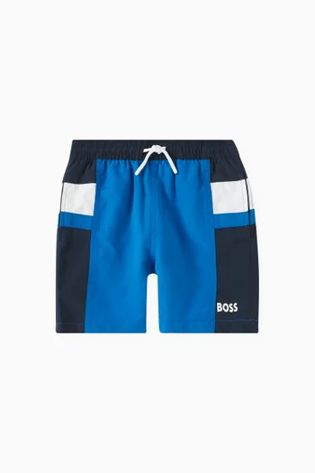 Colour-block Swim Shorts
