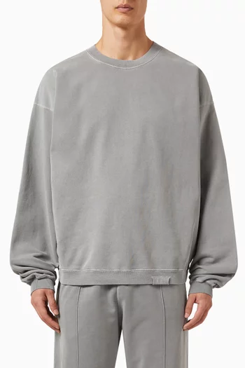Initial Sweatshirt in Cotton