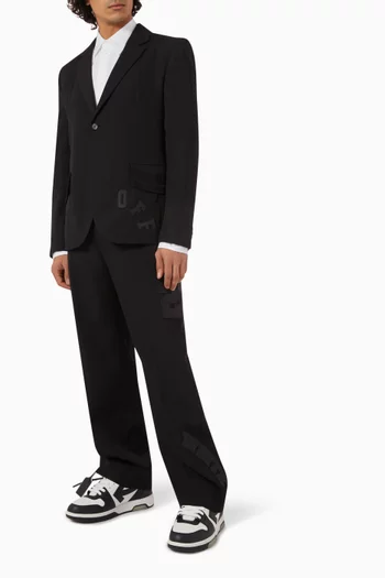 Formal Varsity Buffalo Pants in Wool