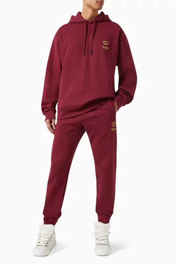 Crown Bee Track Pants in Cotton