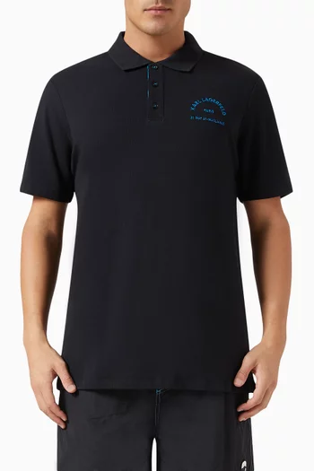 RSG Beach Polo Shirt in Cotton-jersey