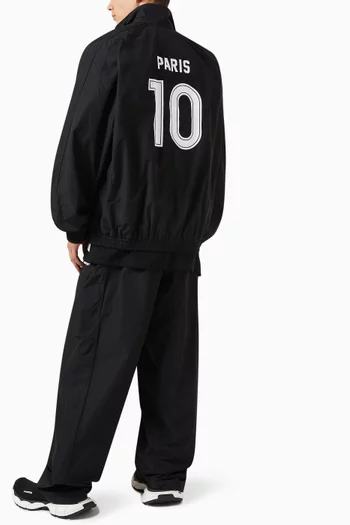 Paris Soccer Tracksuit Jacket in Cotton