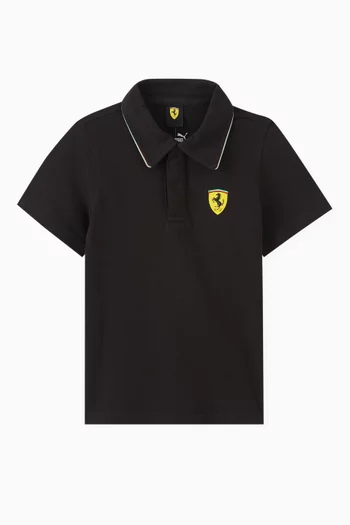 Scuderia Ferrari Race Polo Shirt in Cotton