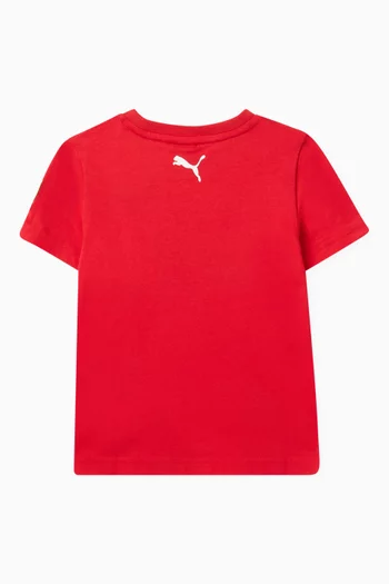 X Ferrari Race Cotton T-shirt