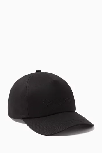 Baseball Cap in Gabardine
