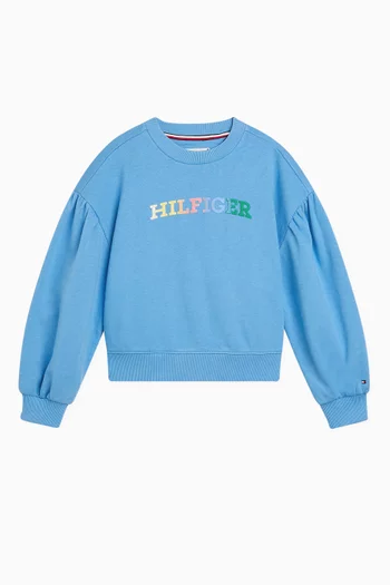 Monotype Sweatshirt in Cotton-blend
