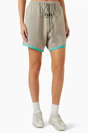 Sweat Shorts in Cotton-fleece