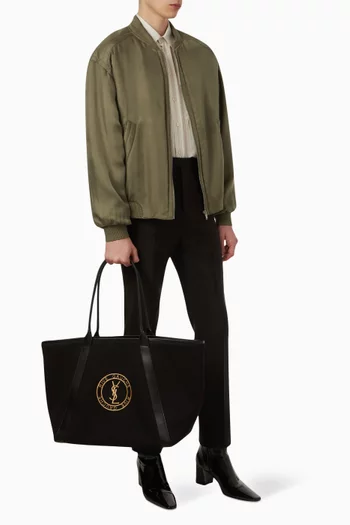 Rive Gauche Tote Bag in Canvas