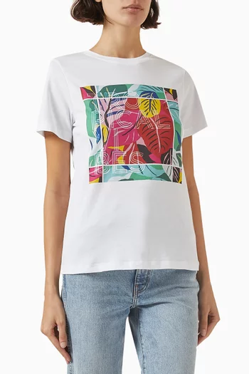 Oste Graphic T-shirt in Cotton