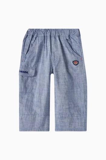 Relaxed Pants in Cotton