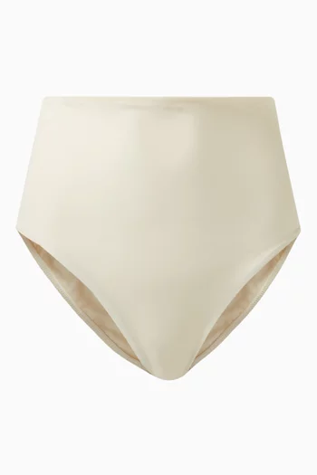 Faith High-waist Bikini Bottom in Sculpteur® Fabric
