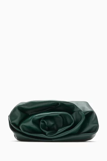 Rose Clutch in Nappa Leather