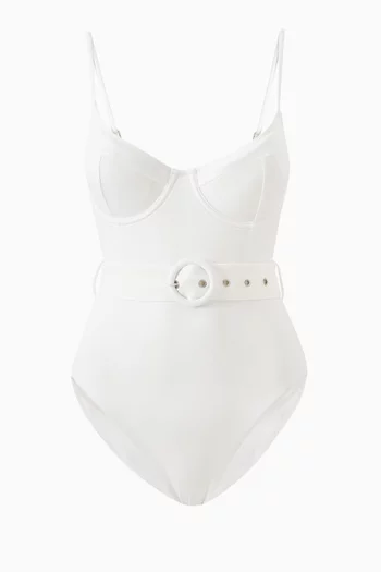 Noa Belted One-piece Swimsuit