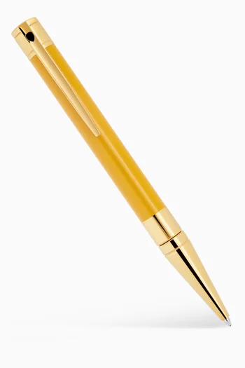 D-initial Ballpoint Pen in Brass