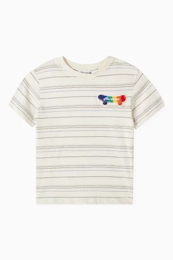 Striped T-shirt in Cotton-jersey