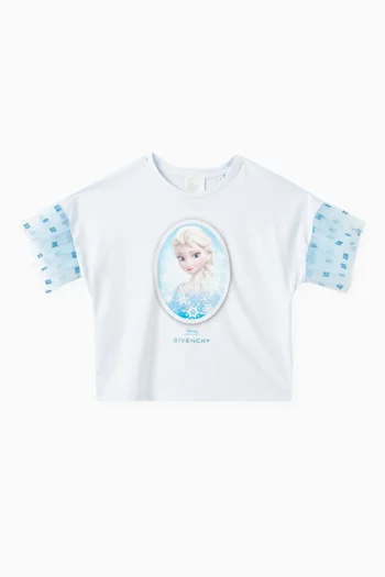 x Disney Elsa T-shirt in Cotton