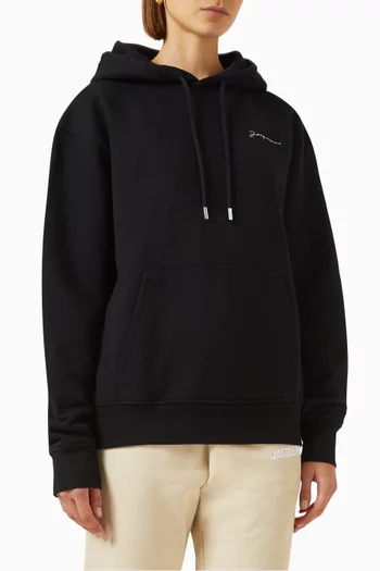 Le Sweatshirt Brodé in Organic Cotton