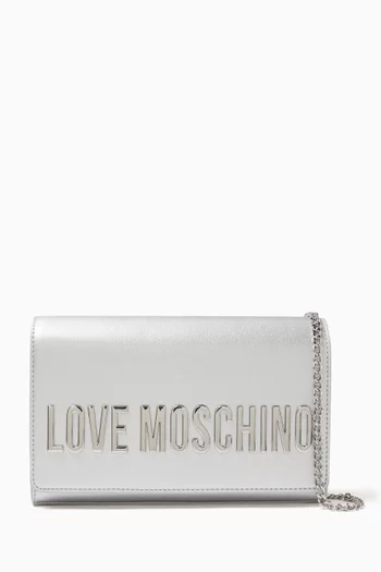 Small Smart Daily Crossbody Bag in Faux Leather