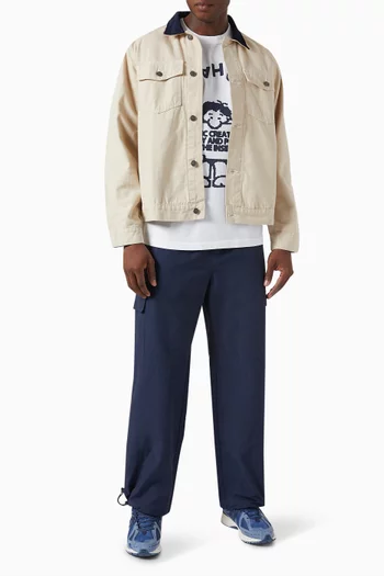 Jacket in Canvas