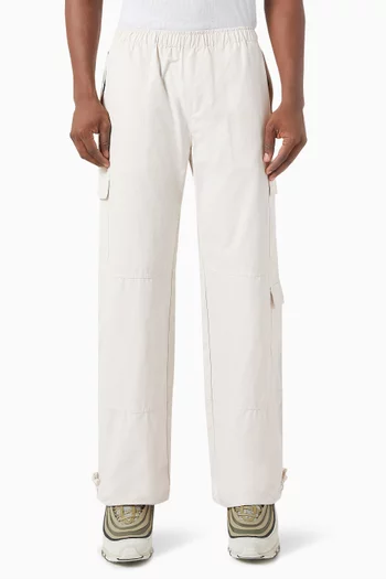 Straight Leg Cargo Pants in Cotton