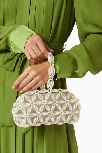 كلاتش تيبيا خرز أكريليك وستان