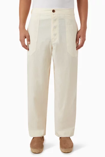 El Pepe Trousers in Organic Cotton