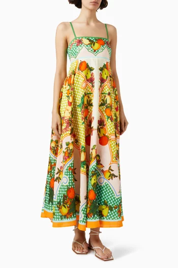Lemonis Sun Dress in Linen