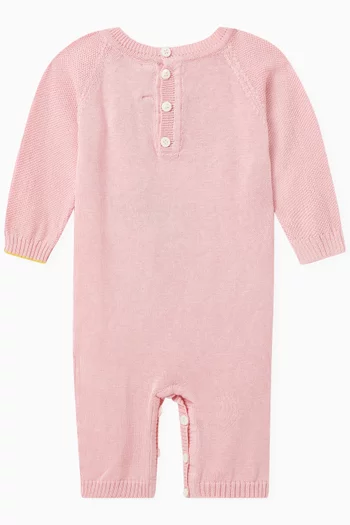 Alpaca Romper in Silk-cotton