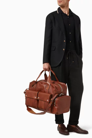 Duffle Bag in Leather