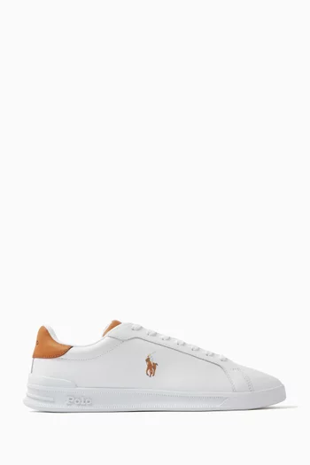 Heritage Court II Sneakers in Leather