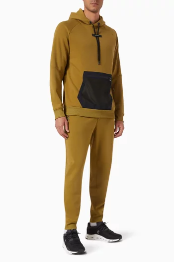 Hoodie in Recycled Polyester-blend