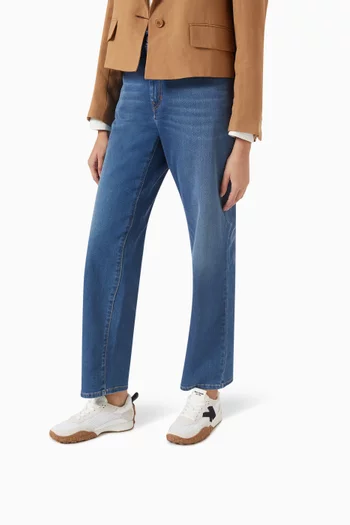K As In Kate Sneakers in Leather & Mesh