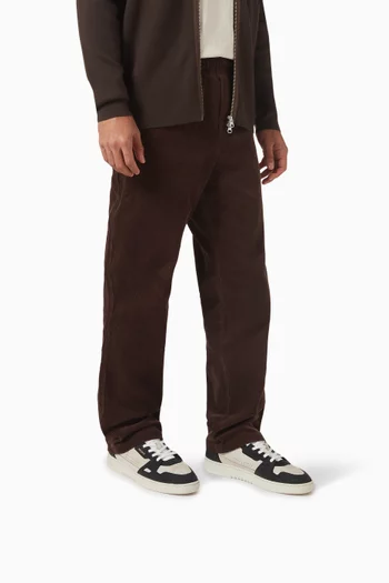 Dice Lo Sneakers in Leather & Suede
