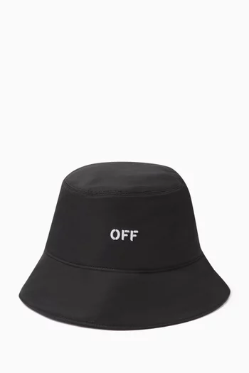 Reversible Off Stamp Bucket Hat