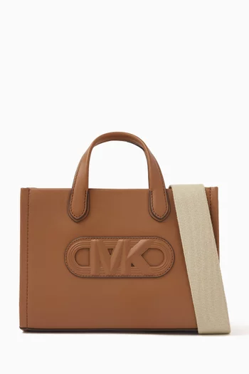 Small Gigi Messenger Bag in Leather