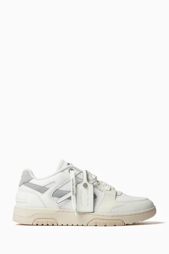 Slim Out Of Office Sneakers in Mesh, Leather & Suede