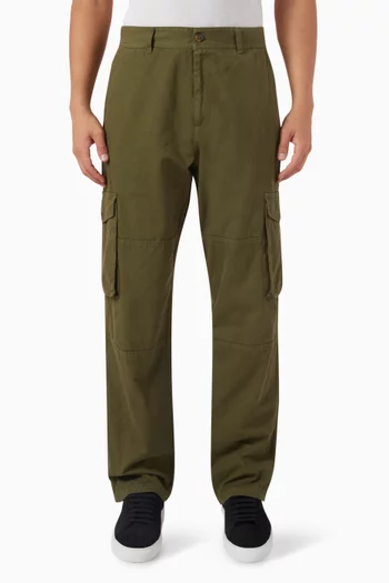 Lester Cargo Pants in Cotton Twill