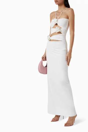 Veramera Cut-out Maxi Dress in Polyamide