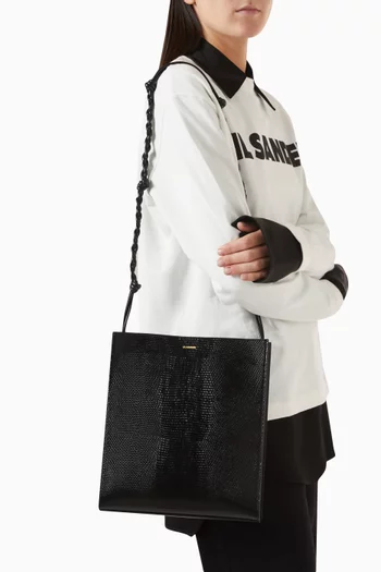 Medium Tangle Bag in Leather