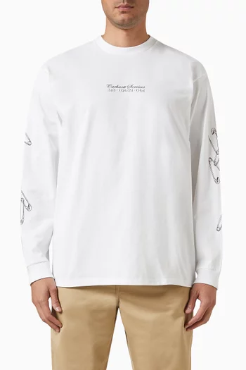 Safety-pin T-shirt Organic Cotton-jersey