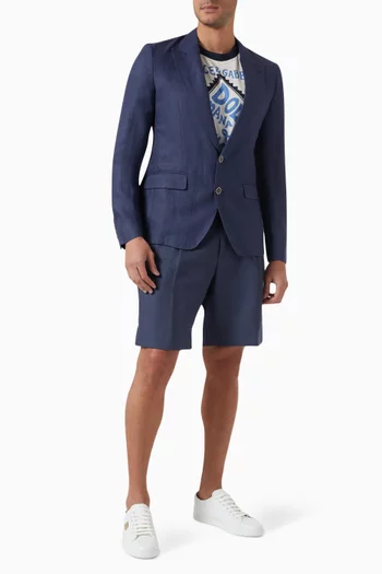 Continuative Sicilia-fit Blazer Jacket in Linen
