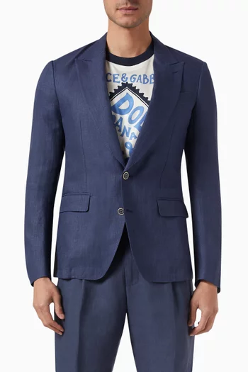 Continuative Sicilia-fit Blazer Jacket in Linen
