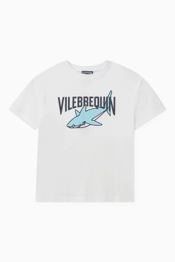 VBQ Sharks T-shirt in Cotton